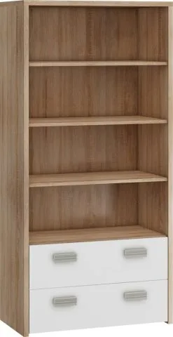 Meblocross Hylly Kitty 11, Tammi / Valkoinen.