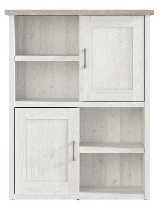 Black Red White Hylly Luca JuZi 2D, Harmaa 2 Black Red White Hylly Luca JuZi 2D, Harmaa - Image 2