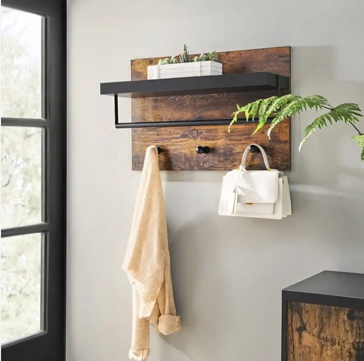 Hylly LWS031X01, Ruskea / Musta 3 Hylly LWS031X01, Ruskea / Musta - Image 3