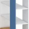 Hylly Meblocross Hey 05, Valkoinen/sininen