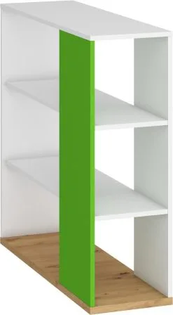 Hylly Meblocross Hey 05, Valkoinen/vihreä