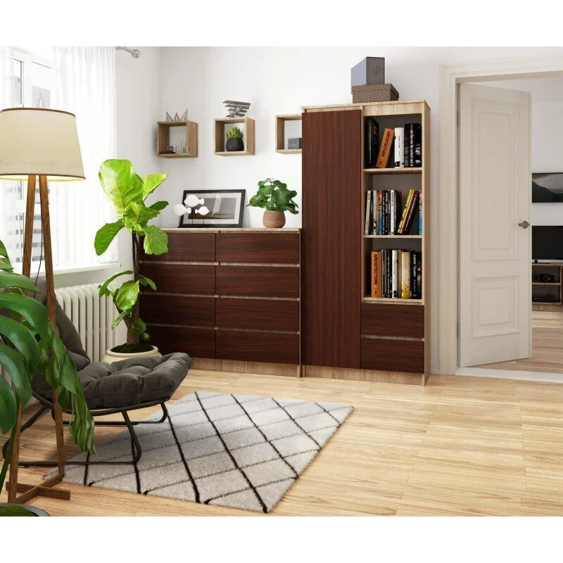 Hylly NORE CLP R R11, Tammen Väri / Ruskea. 2 Hylly NORE CLP R R11, Tammen Väri / Ruskea. - Image 2