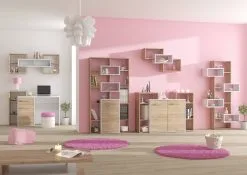 Meblocross Hylly Rio, Valkoinen/ruskea. 4 Meblocross Hylly Rio, Valkoinen/ruskea. -NORE Kalusteet Myymälä hylly rio valkoinenruskea c5946 hinta reference