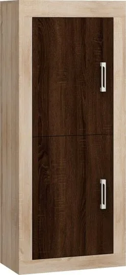 Meblocross Hylly Verin 2D, Tumma Ja Vaalea Tammi