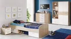 Forte Hylly Winnie, Valkoinen/tammi -NORE Kalusteet Myymälä hylly winnie valkoinentammi ede9b netistai reference