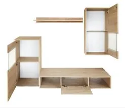 Hyllykokonaisuus ASM ABW RICO, Tammi -NORE Kalusteet Myymälä hyllykokonaisuus asm abw rico tammi 194d6 netistai reference