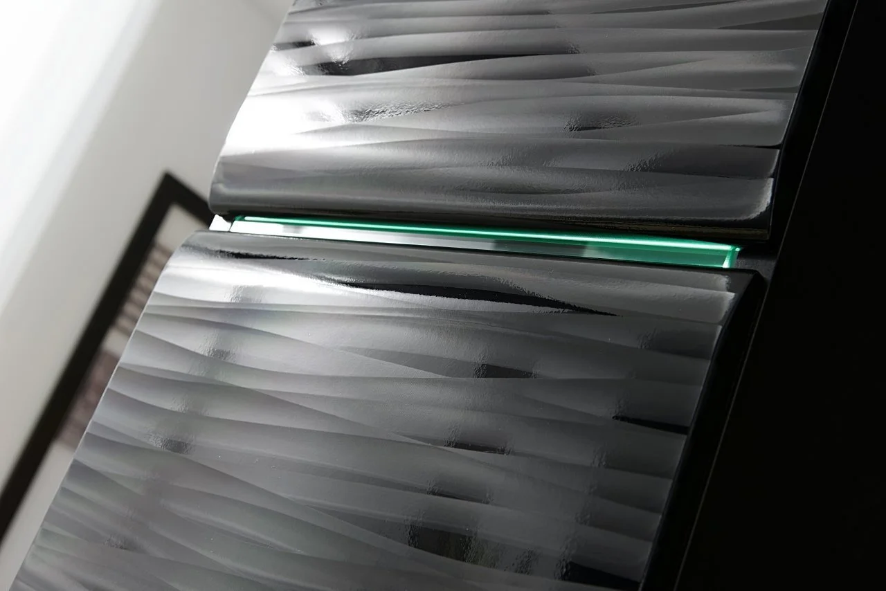 Hyllystö Blade 4, Musta/harmaa 5 Hyllystö Blade 4, Musta/harmaa - Image 5