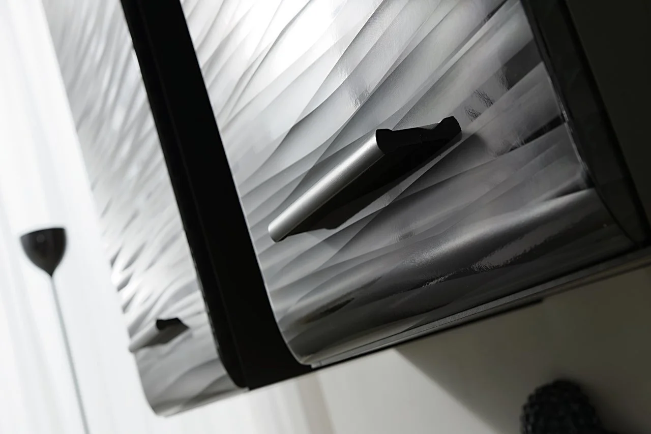 Hyllystö Blade 4, Musta/harmaa 4 Hyllystö Blade 4, Musta/harmaa - Image 4