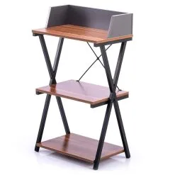 Hyllystö Hexe 50x30x84 Cm, Pähklina