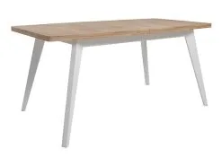 Black Red White Jatkettava Pöytä BRW Alameda, Ruskea/valkoinen.