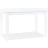 Jatkettava Pöytä Signal Meble Diego II, Valkoinen.