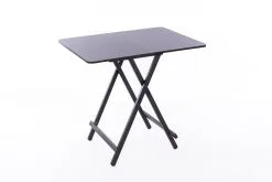 Jatkettavaa Ruokapöytä Gua, Ruskea/musta