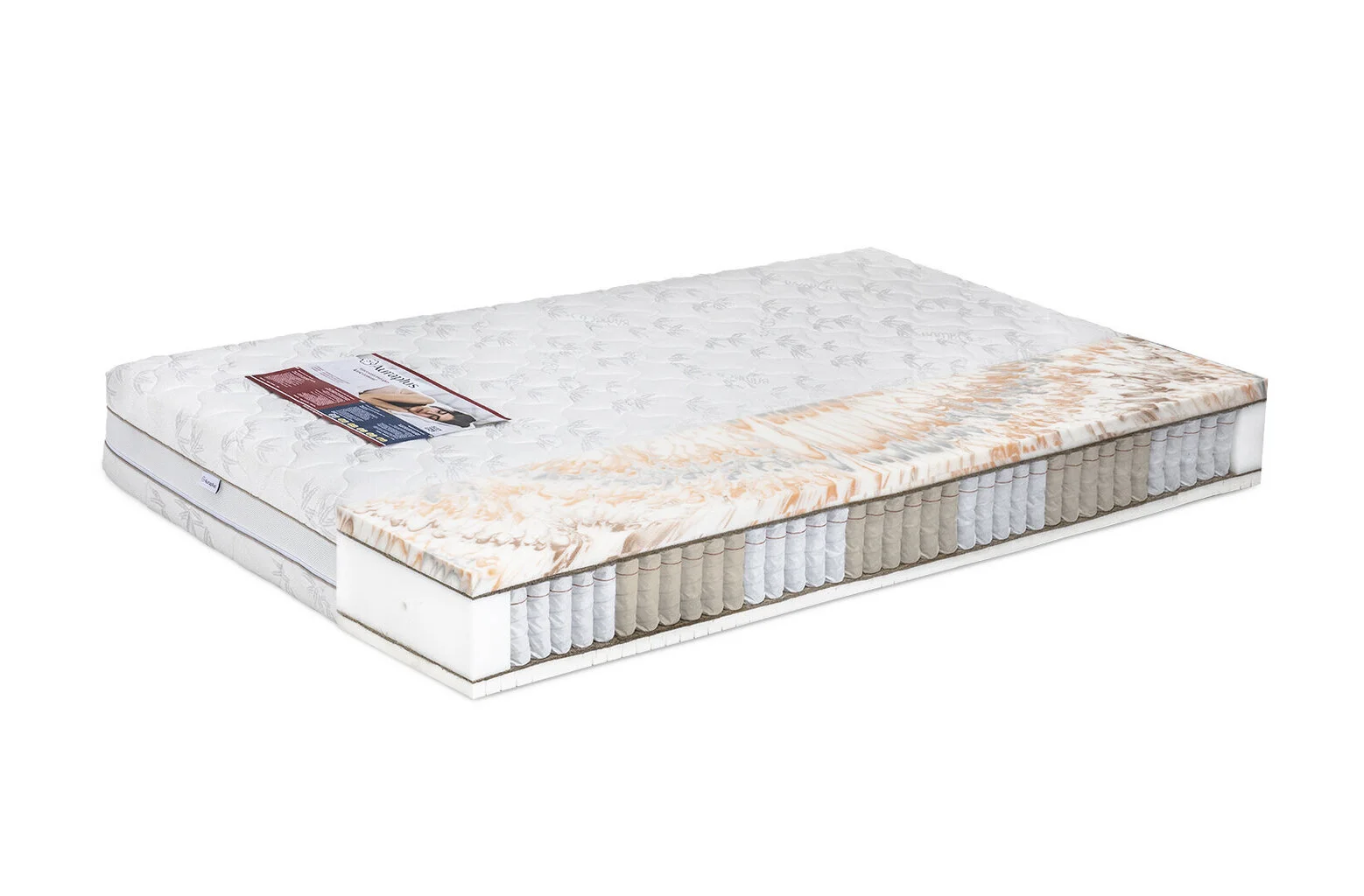 Auraplus Jousipatja Multipocket HARMONIA 120x195 Cm 2 Auraplus Jousipatja Multipocket HARMONIA 120x195 Cm - Image 2