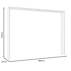 Kaapin Reunukset Forte Ricciano LUXZ01B2, Ruskea -NORE Kalusteet Myymälä kaapin reunukset forte ricciano luxz01b2 ruskea 4596d netistai reference