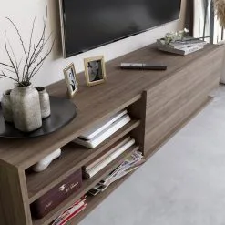 Kaapisto Kalune Design Linda, Ruskea 6 Kaapisto Kalune Design Linda, Ruskea -NORE Kalusteet Myymälä kaapisto kalune design linda ruskea de55e netistai reference