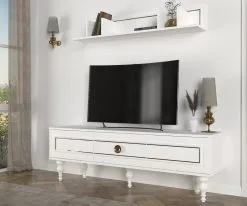 Kaapisto Kalune Design Scarlett, Valkoinen -NORE Kalusteet Myymälä kaapisto kalune design scarlett valkoinen dc68a netistai reference