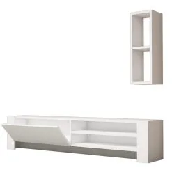 Kaapistokokonaisuus Kalune Design Naz, Valkoinen