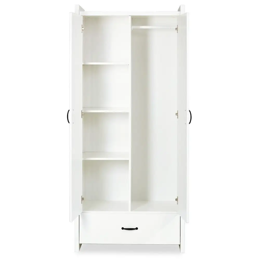 KLUPS Kaappi Amelia, Valkoinen 2 KLUPS Kaappi Amelia, Valkoinen - Image 2