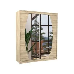 ADRK Furniture Kaappi Baltimore, Sonoma-tammi