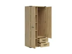 Black Red White Kaappi BRW Lara, Vaaleanruskea -NORE Kalusteet Myymälä kaappi brw lara vaaleanruskea bc704 netistai reference