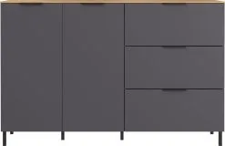 Germania Kaappi California 1475, Tummanharmaa/ruskea -NORE Kalusteet Myymälä kaappi california 1475 tummanharmaaruskea 5f949 halvempi reference