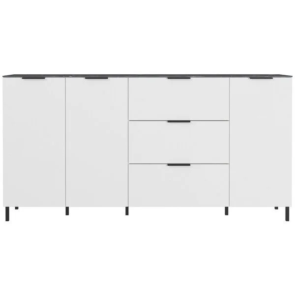 Germania Kaappi California 1476, Valkoinen/tummanharmaa 1 Germania Kaappi California 1476, Valkoinen/tummanharmaa