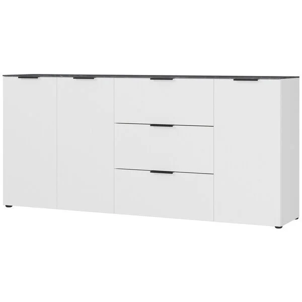 Germania Kaappi California 1476, Valkoinen/tummanharmaa 4 Germania Kaappi California 1476, Valkoinen/tummanharmaa - Image 4