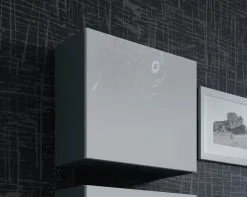 Kaappi Cama Meble Vigo 50, Harmaa / Valkoinen