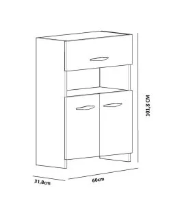 Kaappi Kalune Design Ani, Valkoinen 7 Kaappi Kalune Design Ani, Valkoinen -NORE Kalusteet Myymälä kaappi kalune design ani valkoinen e50f8 palaute reference