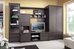 Black Red White Kaappi Kaspian 2D2S, Ruskea -NORE Kalusteet Myymälä kaappi kaspian 2d2s ruskea 95e97 halvempi reference