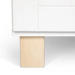 Kaappi Klups Iwo, Valkoinen/ruskea -NORE Kalusteet Myymälä kaappi klups iwo valkoinenruskea 51678 osta reference