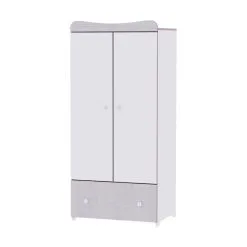 Kaappi Lorelli Exclusive, Valkoinen / Vaaleanharmaa -NORE Kalusteet Myymälä kaappi lorelli exclusive valkoinen vaaleanharmaa 41837 reference