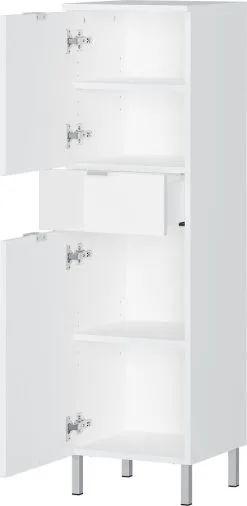 Kaappi Mauresa 8532, Valkoinen -NORE Kalusteet Myymälä kaappi mauresa 8532 valkoinen 71fed netistai reference