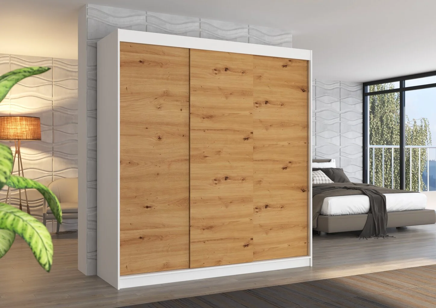 ADRK Furniture Kaappi Megan 200 2 ADRK Furniture Kaappi Megan 200 - Image 2