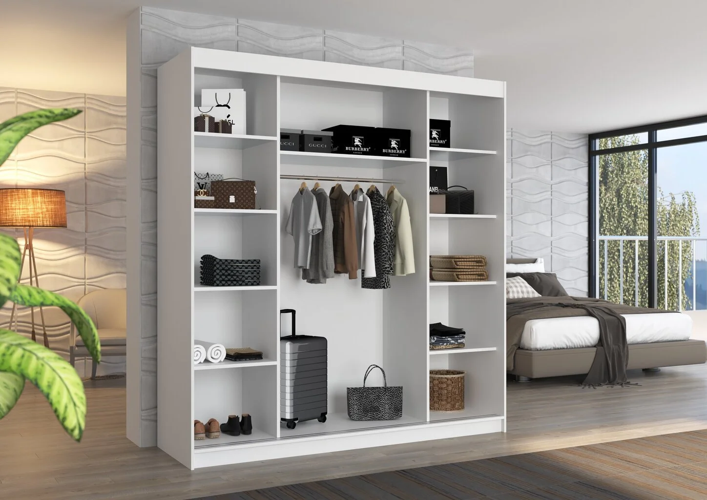 ADRK Furniture Kaappi Megan 200 3 ADRK Furniture Kaappi Megan 200 - Image 3