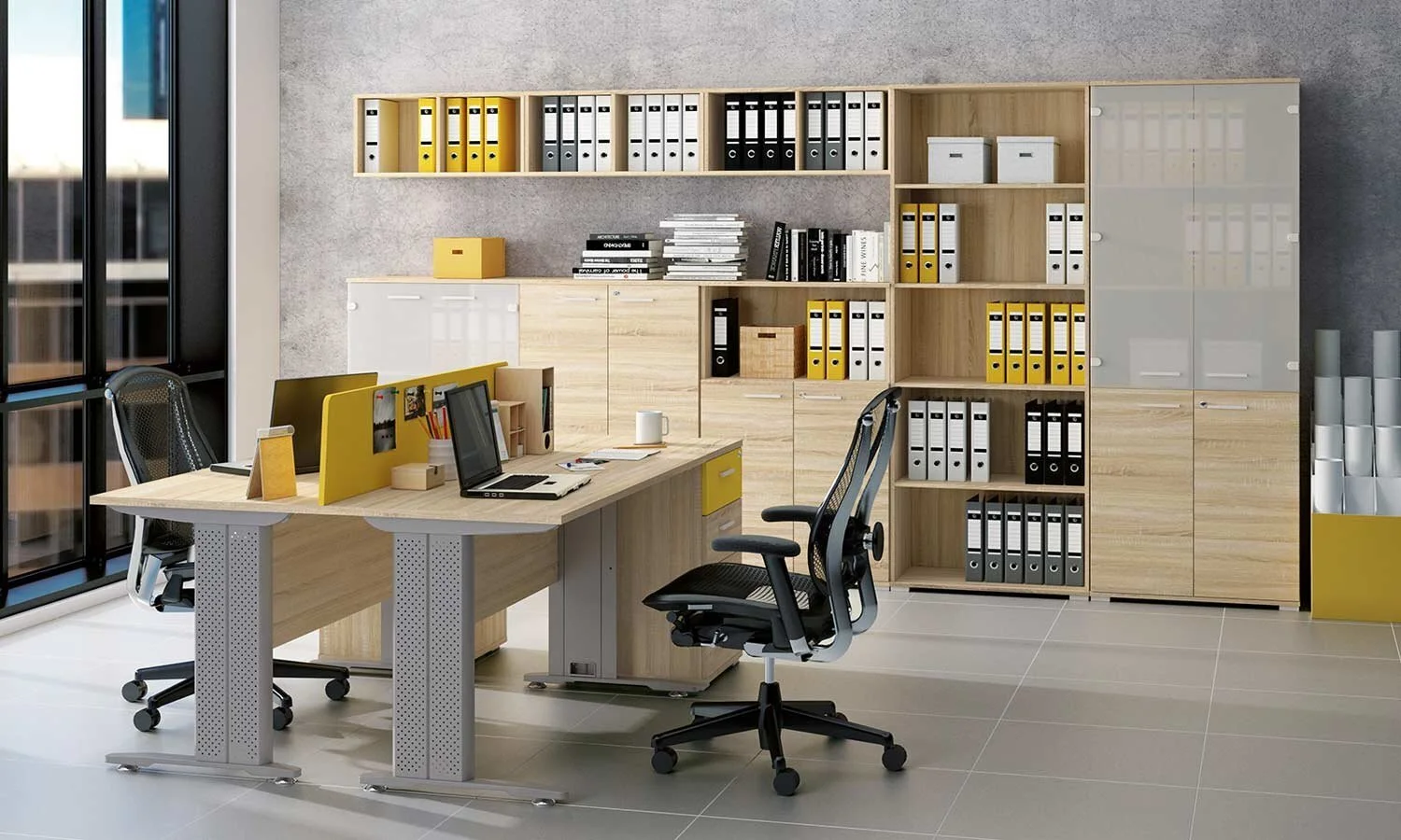 ML Meble Kaappi Optimal 08, Vaalea Tammi 3 ML Meble Kaappi Optimal 08, Vaalea Tammi - Image 3