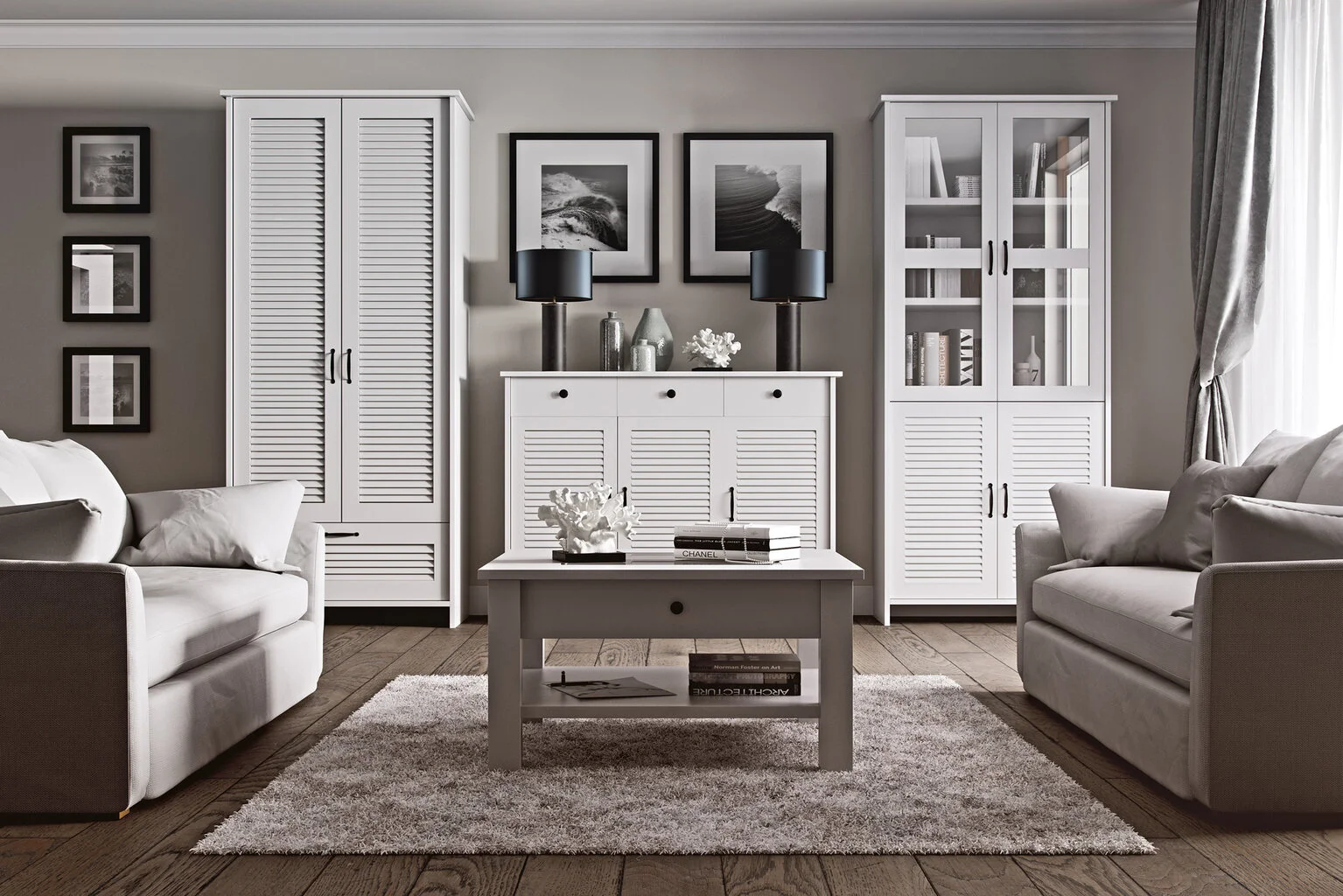 Gala Meble Kaappi Orient, 3 Ovea 2 Gala Meble Kaappi Orient, 3 Ovea - Image 2