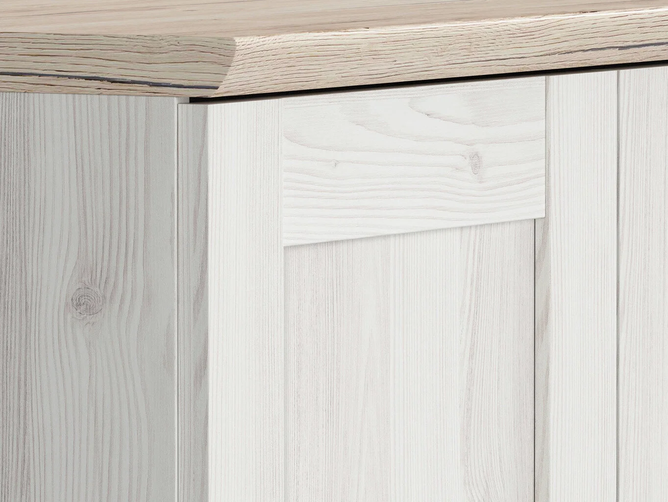 Black Red White Kaappi Romance KOM2D, Valkoinen/ruskea 4 Black Red White Kaappi Romance KOM2D, Valkoinen/ruskea - Image 4