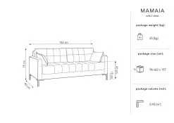 Kahden Hengen Sohva Micadoni Home Mamaia, Pinkki/musta -NORE Kalusteet Myymälä kahden hengen sohva micadoni home mamaia pinkkimusta 0c1ef palaute reference