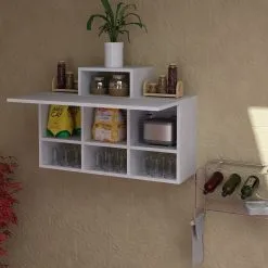 Kalune Design 756, 61 (II), 55 Cm, Valkoinen Yöpöytä -NORE Kalusteet Myymälä kalune design 756 61 ii 55 cm ac21e hinta reference