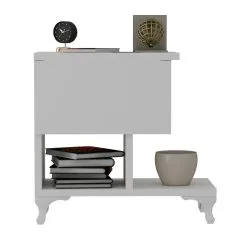 Kalune Design 788, 46,8 (II), 55 Cm, Valkoinen Yöpöytä -NORE Kalusteet Myymälä kalune design 788 468 ii 55 cm e0161 netistai reference