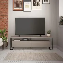 Kalune Design 855 (I), Beigen Värinen TV-pöytä -NORE Kalusteet Myymälä kalune design 855 i beigen varinen tv d4450 hinta reference