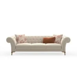 Kalune Design Bianca Kolmipaikkainen Sohva, Beige