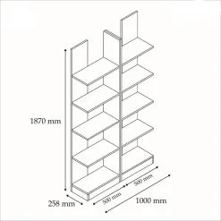 Kalune Design Bookshelf 835, Tummanruskea -NORE Kalusteet Myymälä kalune design bookshelf 835 tummanruskea 2cad8 halvempi reference