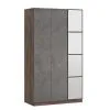 Kalune Design HM1 Vaatekaappi , Harmaa/ruskea