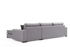 Kalune Design Lena L3+Chl Pehmeä Kulmasohva, Vaaleanharmaa -NORE Kalusteet Myymälä kalune design lena l3chl pehmea kulmasohva vaaleanharmaa 6533a netistai reference