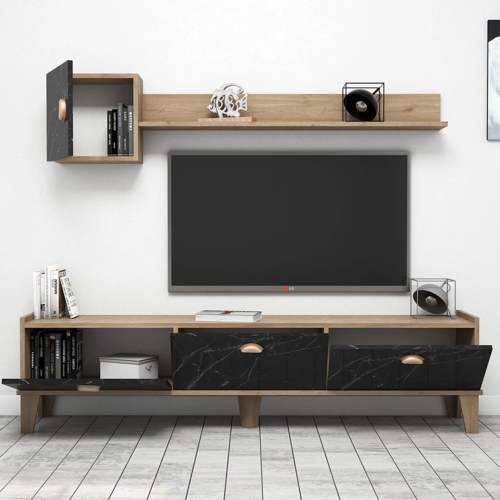 Kalune Design Sumer E4030 Kaluste, Ruskea / Musta 3 Kalune Design Sumer E4030 Kaluste, Ruskea / Musta - Image 3