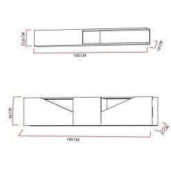 Kalustekokonaisuus Taç, Musta/ruskea -NORE Kalusteet Myymälä kalustekokonaisuus tac mustaruskea 00663 halvempi reference