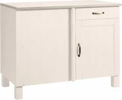 Notio Living Dennis 60 -kulmakaappi Keittiöön, 85 X 100 X 60 Cm, Valkoinen