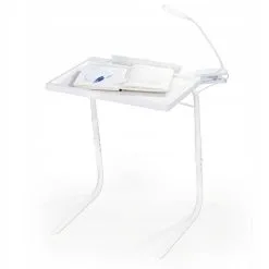 Kannettavan Tietokoneen Pöytä LED-valaisimella